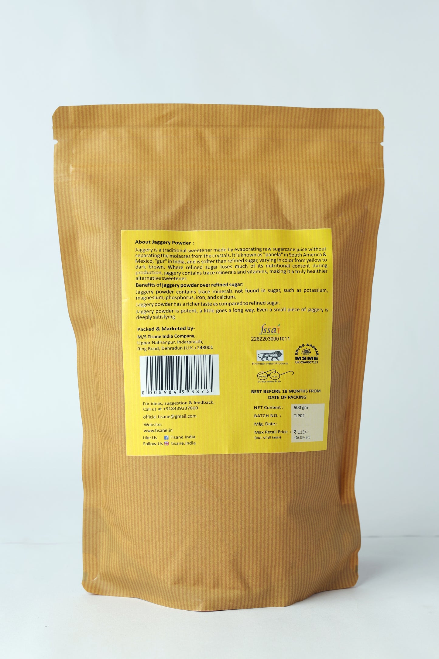 Tisane Jaggery Powder 500g