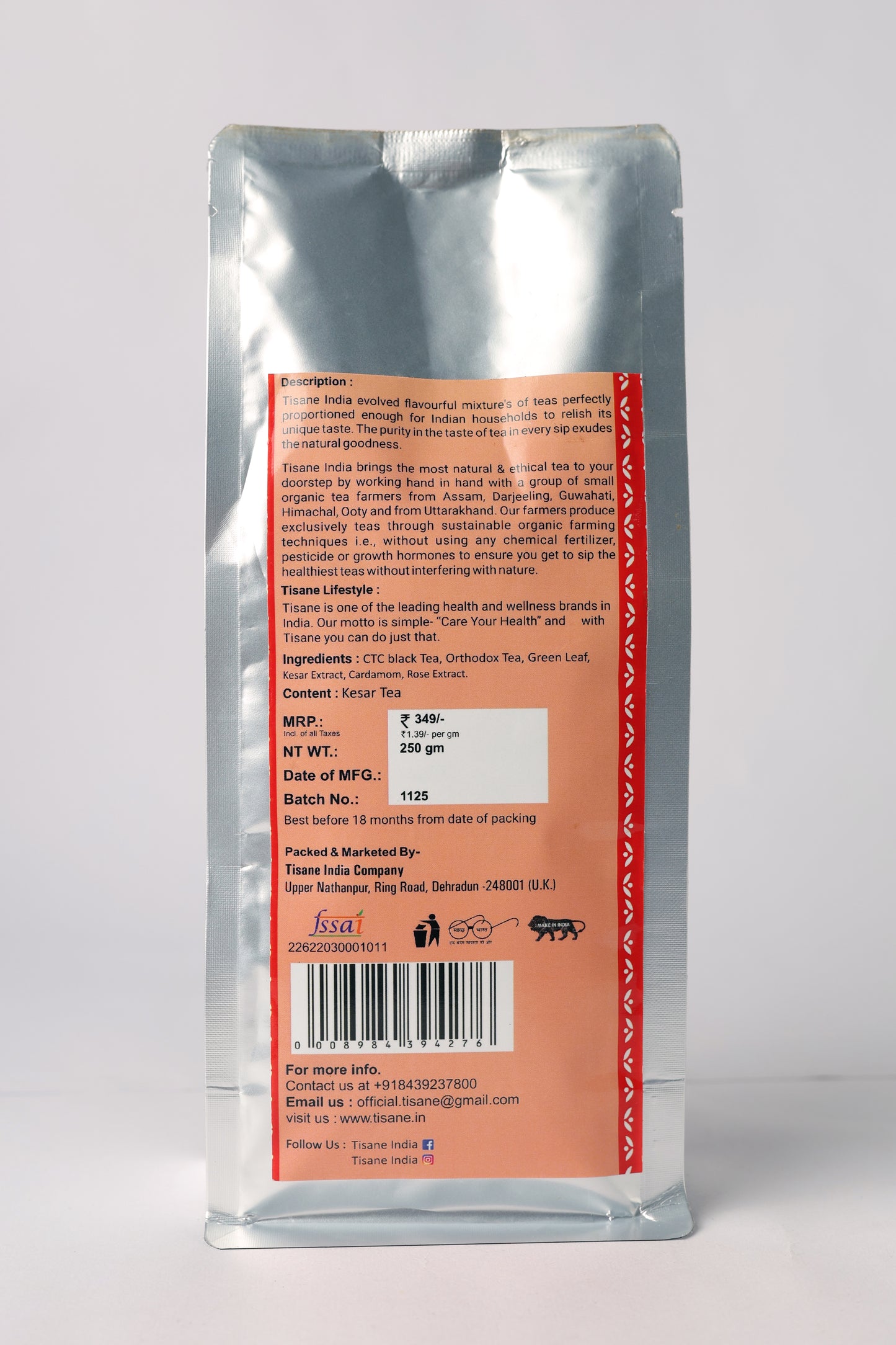 Tisane Kesar Chai 250g